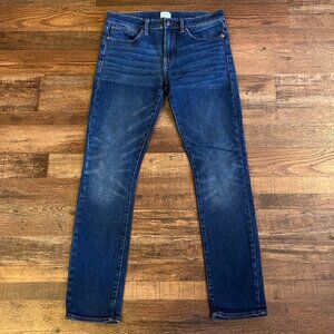 J.Crew Jeans Men's Blue 250 Skinny Kurabo Premium Japanese Denim Size 33x32